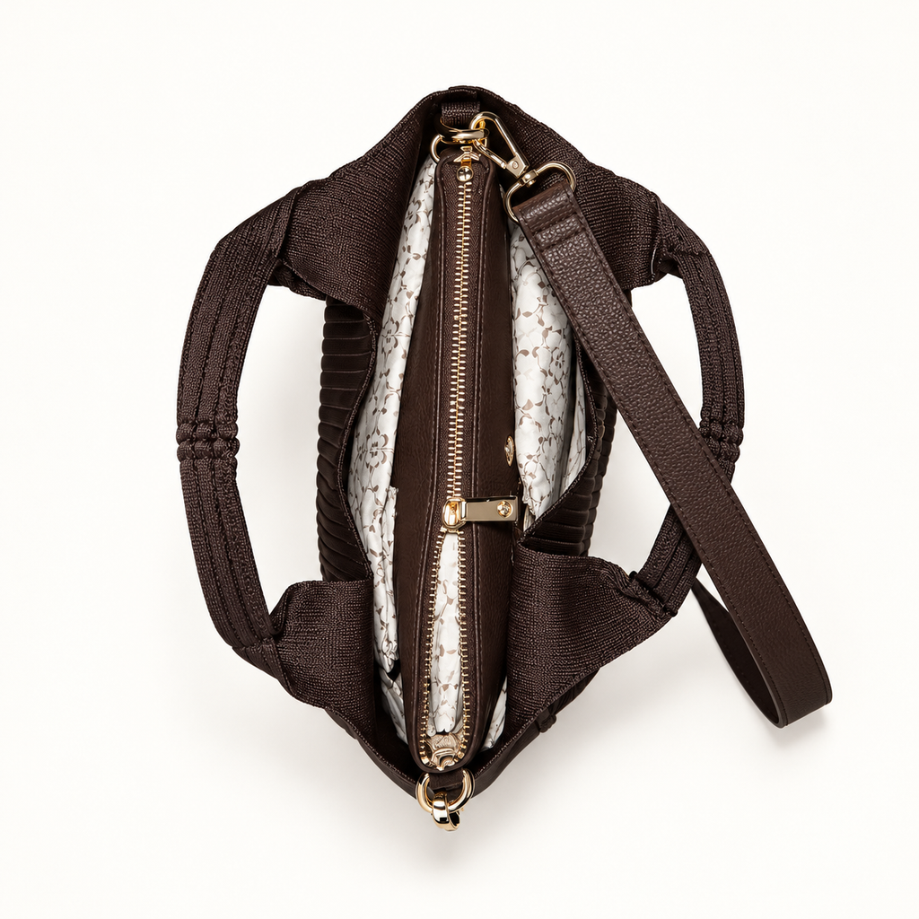 Nanette Lepore Handbag – with Top Handles & Adjustable Shoulder Strap